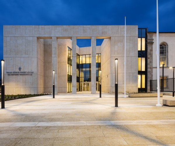 Our work: Waterford Courthouse | Granite Amarelo Vila Real